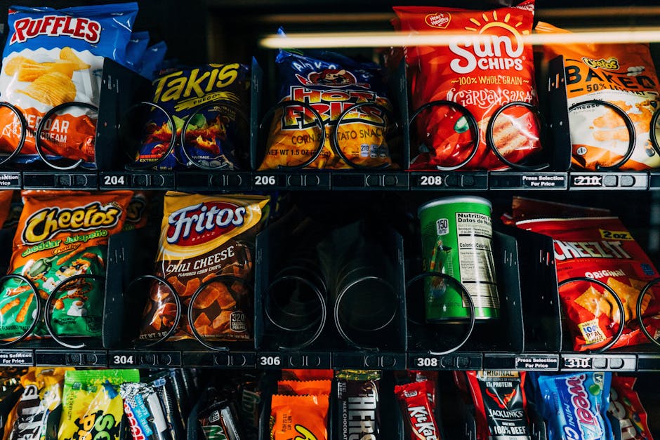 Snack vending machine
